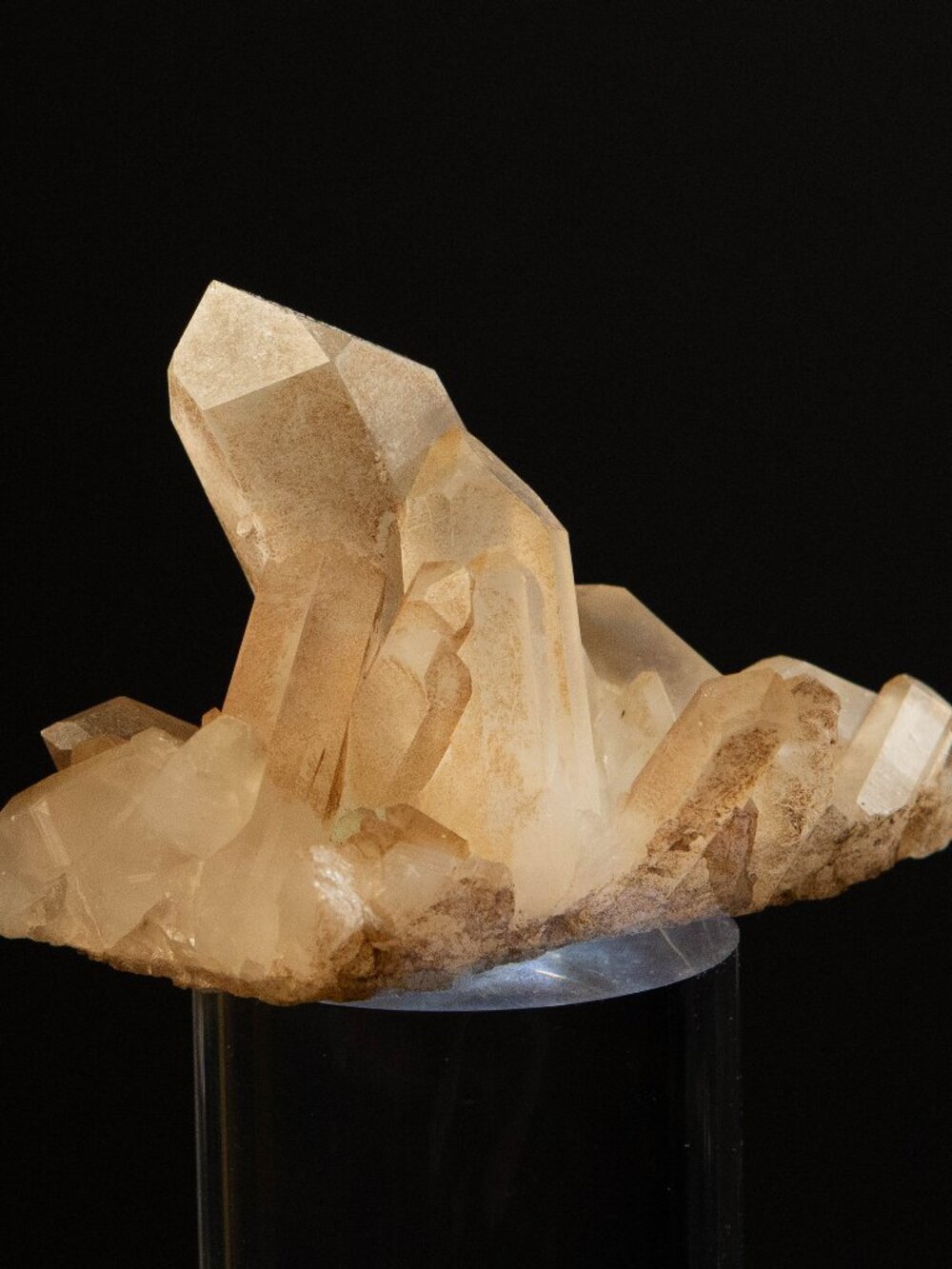 Natural Raw Smoky Quartz Crystal Cluster Home Specimen 180g